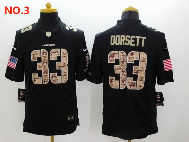 Men's Dallas Cowboys #33 Tony Dorsett Jerseys NO.3;